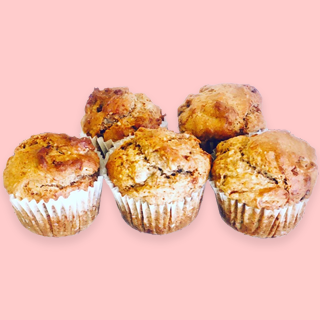Spiced Banana Muffins3Pieces